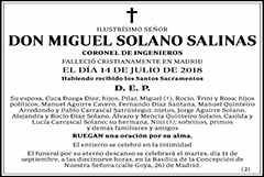 Miguel Solano Salinas